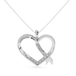 Load image into Gallery viewer, Designer Platinum Heart Diamond Pendant for Women JL PT P LC935   Jewelove.US
