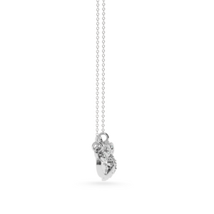 Designer Platinum Heart Diamond Pendant for Women JL PT P LC938