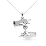 Load image into Gallery viewer, Designer Platinum Diamond Pendant for Women JL PT P LC942
