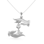 Load image into Gallery viewer, Designer Platinum Diamond Pendant for Women JL PT P LC942
