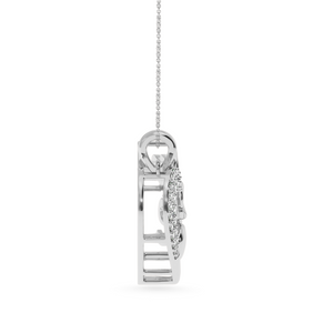 Designer Platinum Heart Diamond Pendant for Women JL PT P LC943   Jewelove.US