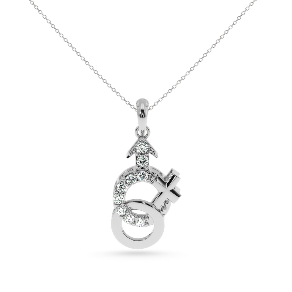 Designer Platinum Diamond Pendant for Women JL PT P LC944  VVS-GH Jewelove.US