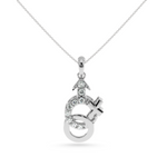 Load image into Gallery viewer, Designer Platinum Diamond Pendant for Women JL PT P LC944
