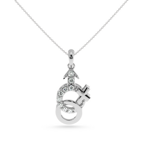 Designer Platinum Diamond Pendant for Women JL PT P LC944