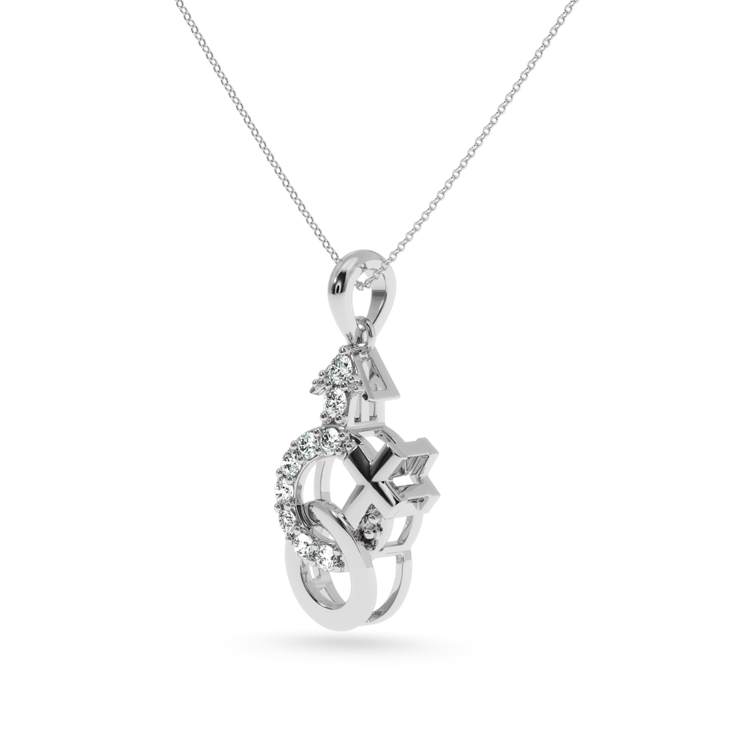 Designer Platinum Diamond Pendant for Women JL PT P LC944