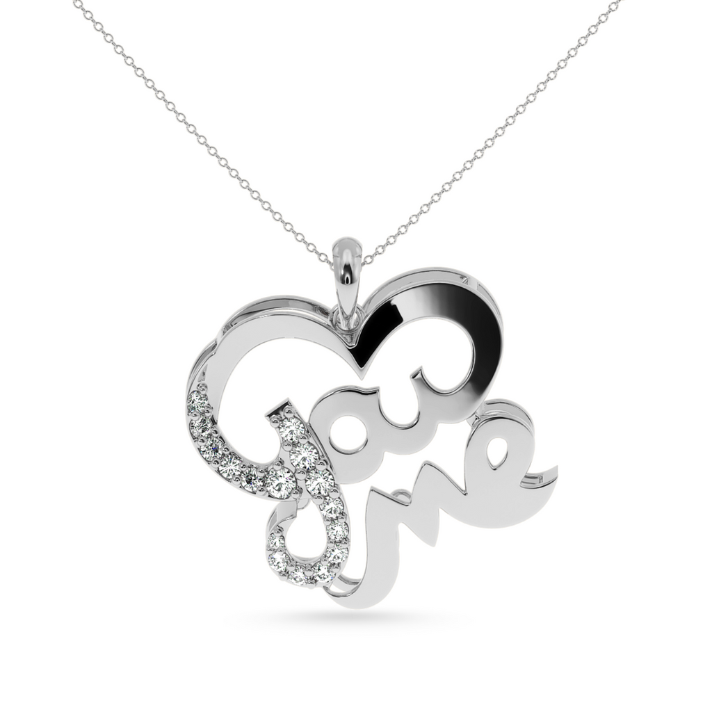Designer Platinum Heart Diamond Pendant for Women JL PT P LC945  VVS-GH Jewelove.US