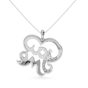 Designer Platinum Heart Diamond Pendant for Women JL PT P LC945   Jewelove.US