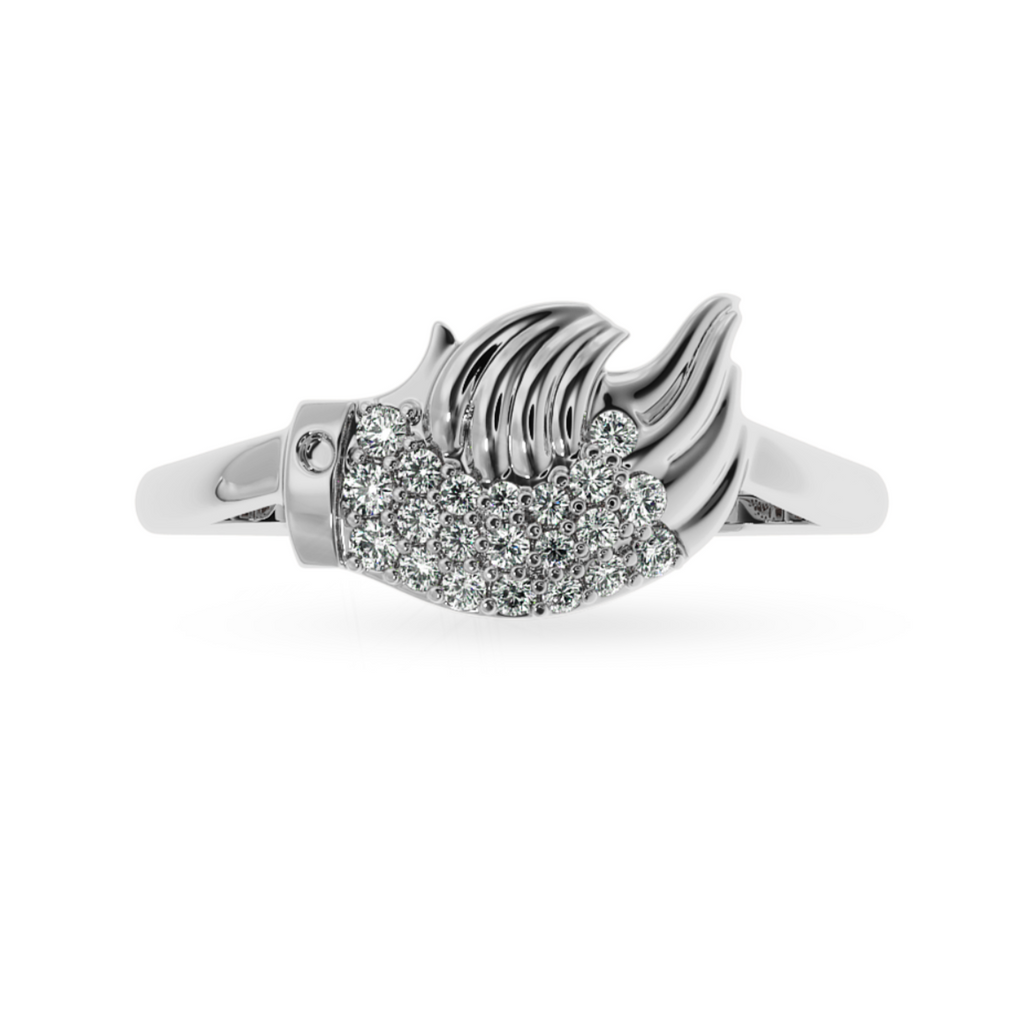 Designer Platinum Diamond Ring for Women JL PT LC853  VVS-GH Jewelove