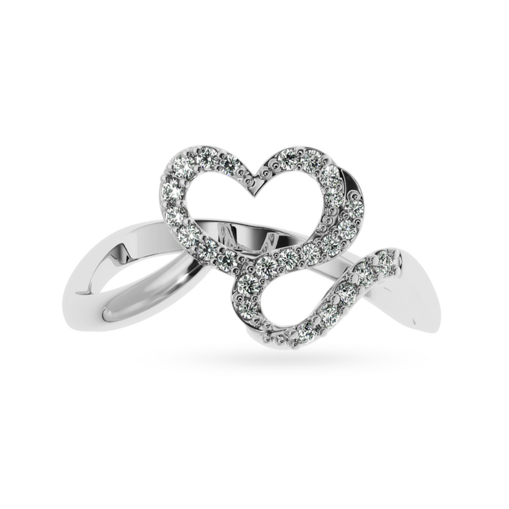 Designer Platinum Diamond Ring for Women JL PT LC856  VVS-GH Jewelove