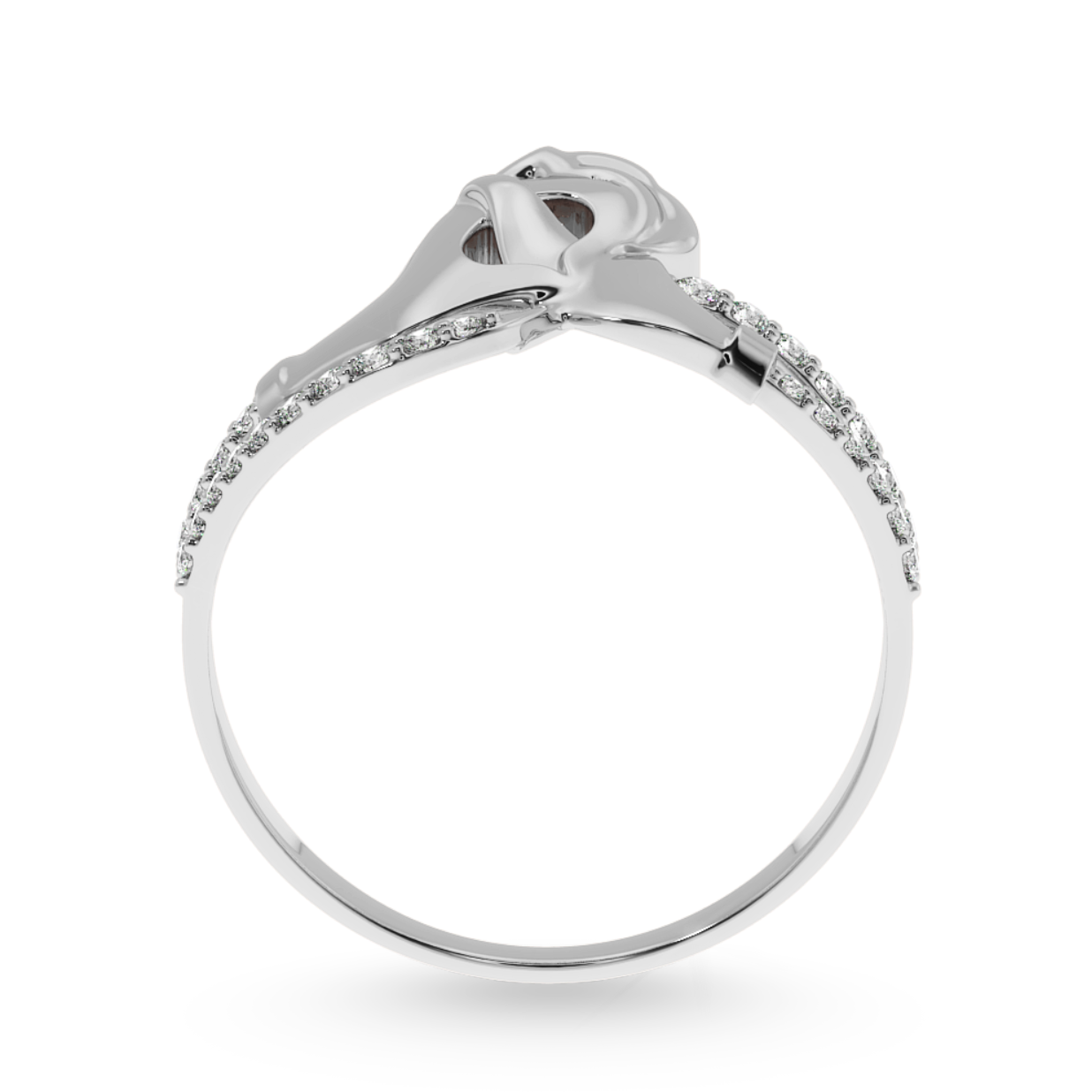 Designer Platinum Diamond Ring for Women JL PT LC857   Jewelove