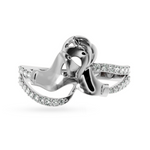 Load image into Gallery viewer, Designer Platinum Diamond Ring for Women JL PT LC857  VVS-GH Jewelove

