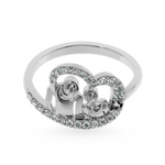 Load image into Gallery viewer, Designer Platinum Diamond Ring for Women JL PT LC858   Jewelove
