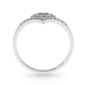 Designer Platinum Diamond Ring for Women JL PT LC859