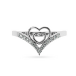Load image into Gallery viewer, Designer Platinum Diamond Ring for Women JL PT LC859
