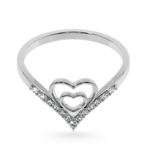 Designer Platinum Diamond Ring for Women JL PT LC859   Jewelove