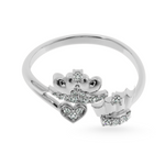 Load image into Gallery viewer, Designer Platinum Diamond Ring for Women JL PT LC860   Jewelove
