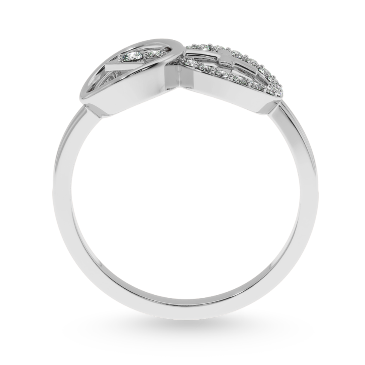Designer Platinum Diamond Ring for Women JL PT LC867   Jewelove