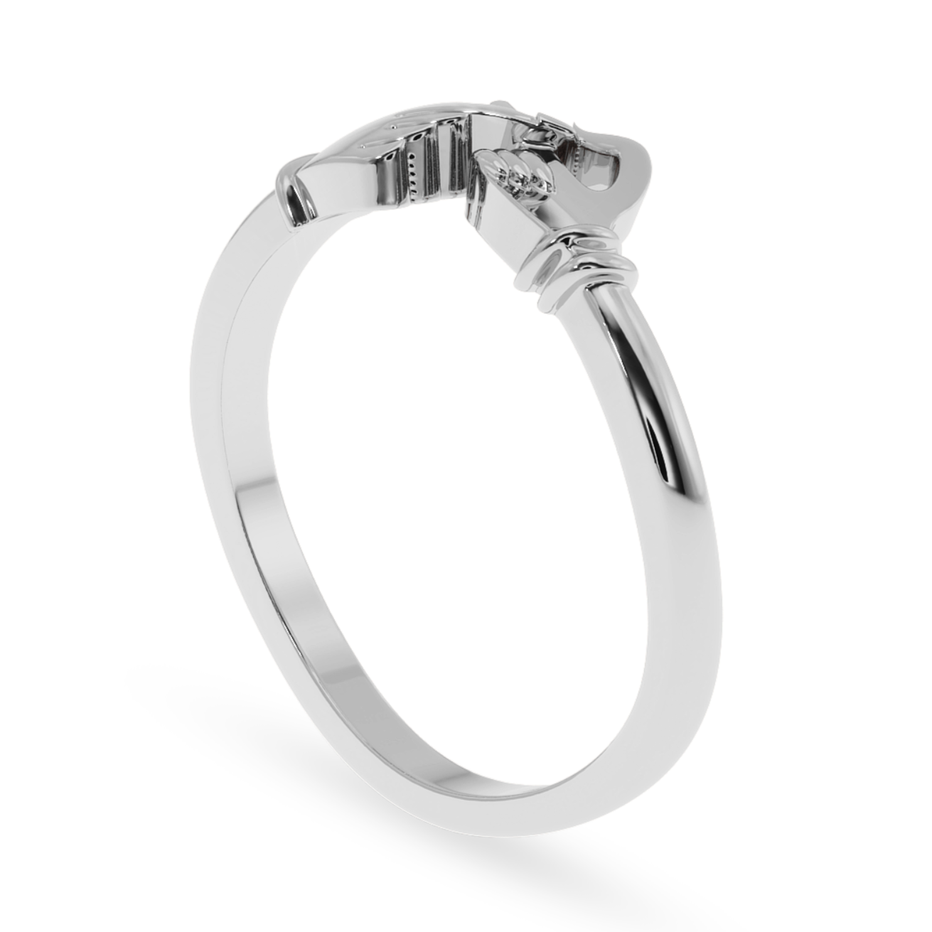 Designer Platinum Ring for Women JL PT LC875   Jewelove