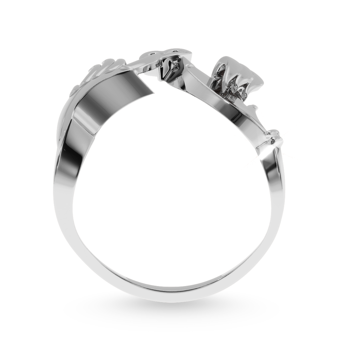 Designer Platinum Ring for Women JL PT LC876   Jewelove