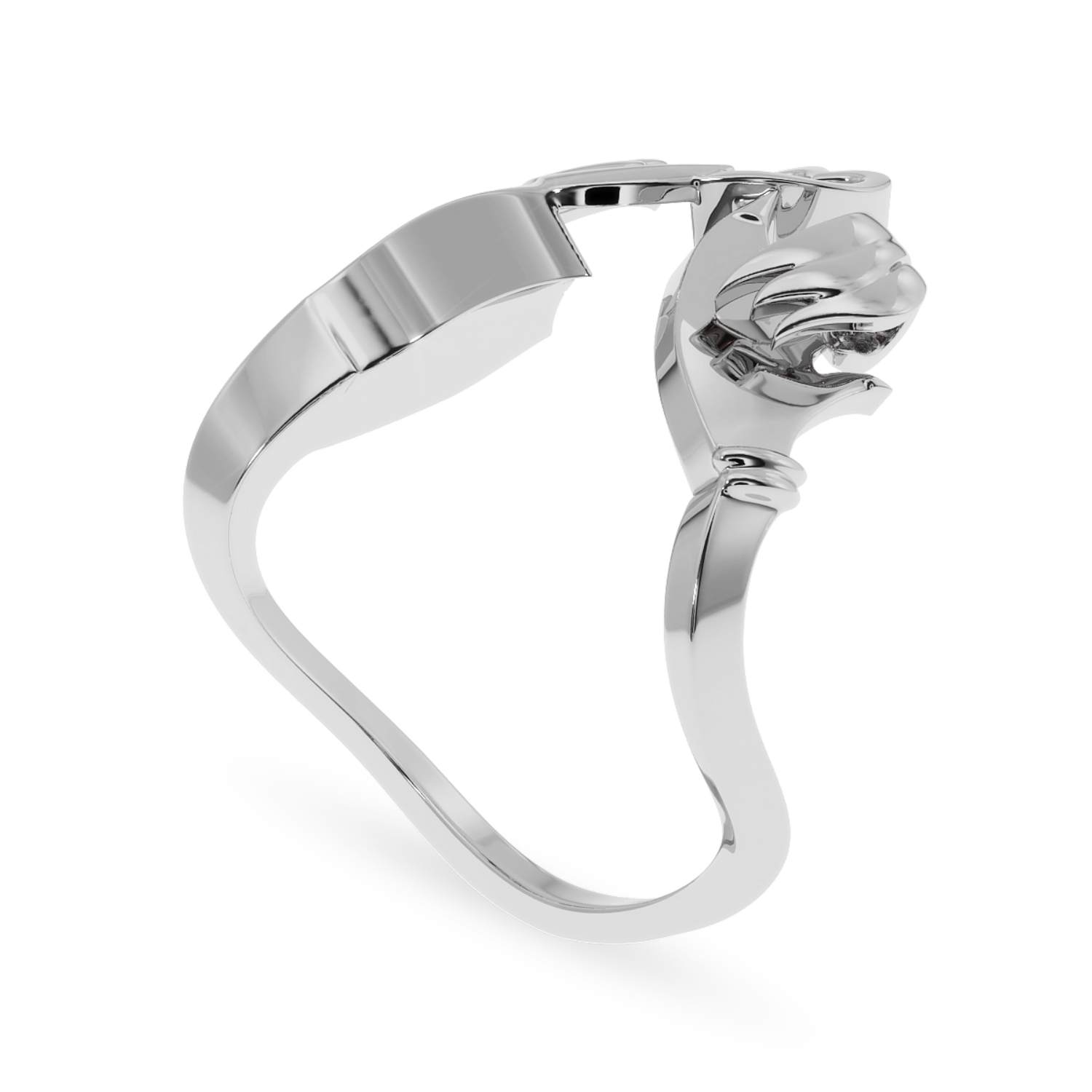 Designer Platinum Ring for Women JL PT LC876   Jewelove