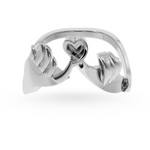 Load image into Gallery viewer, Designer Platinum Ring for Women JL PT LC876   Jewelove
