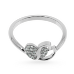 Load image into Gallery viewer, Designer Platinum Diamond Heart Ring for Women JL PT LC884   Jewelove
