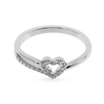 Load image into Gallery viewer, Designer Platinum Diamond Ring for Women JL PT LC889   Jewelove
