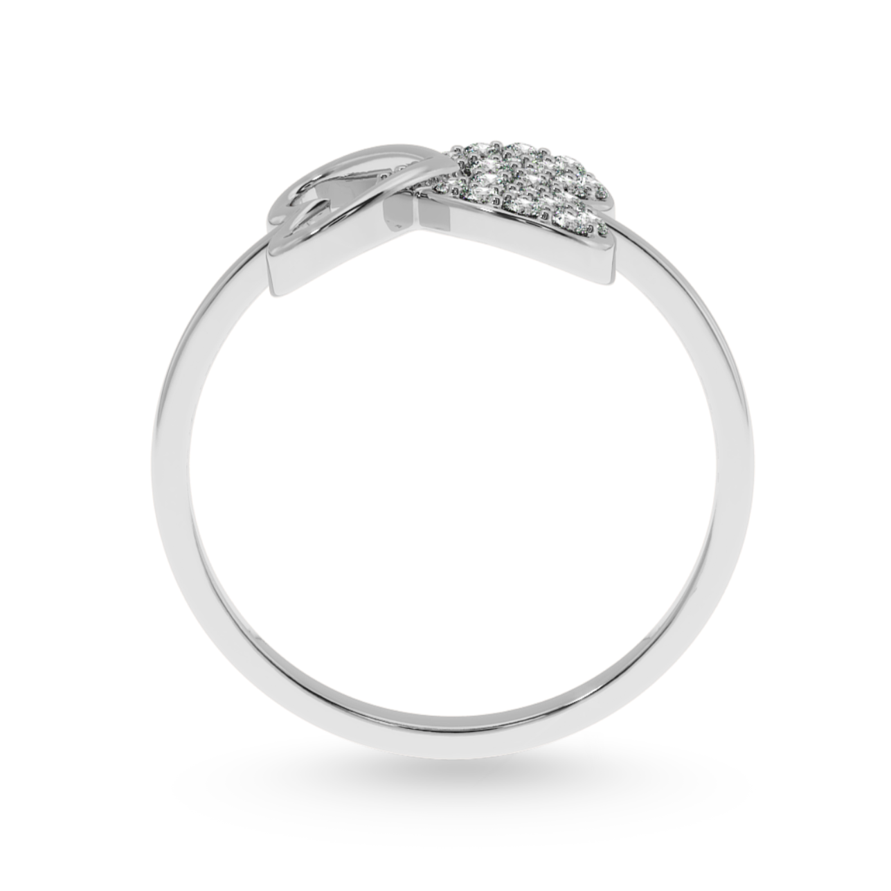 Designer Platinum Diamond Ring for Women JL PT LC890   Jewelove