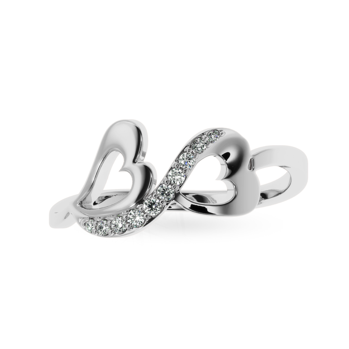 Designer Platinum Diamond Ring for Women JL PT LC895  VVS-GH Jewelove