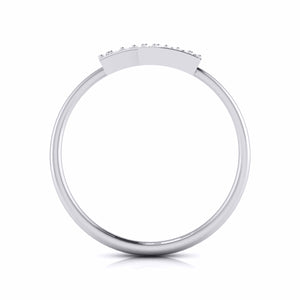 Platinum Diamond Ring for Women JL PT LR 03   Jewelove.US