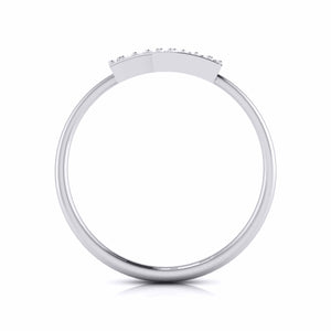 Platinum Diamond Ring for Women JL PT LR 03   Jewelove.US