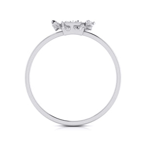 Platinum Diamond Ring for Women JL PT LR 04