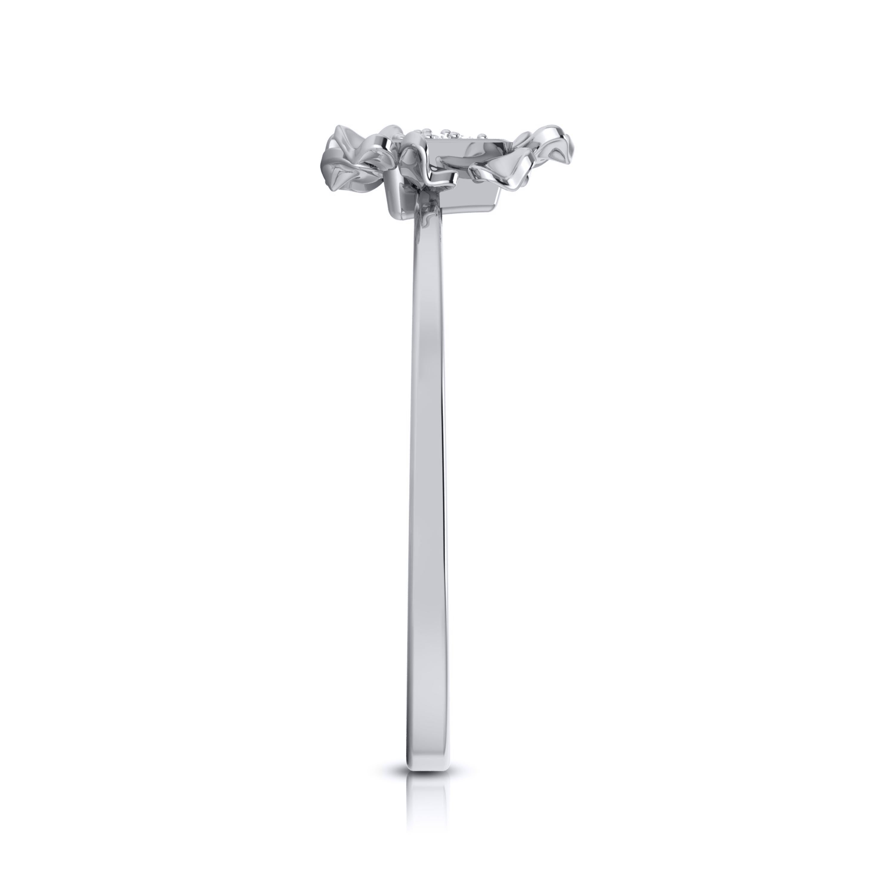 Platinum Diamond Ring for Women JL PT LR 04
