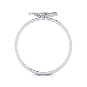 Platinum Diamond Ring for Women JL PT LR 05   Jewelove.US