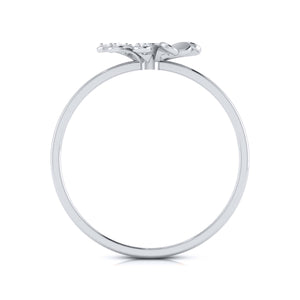 Platinum Diamond Ring for Women JL PT LR 05