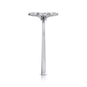 Platinum Diamond Ring for Women JL PT LR 05