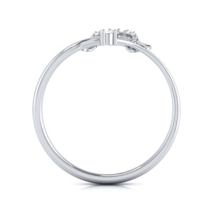 Platinum Diamond Ring for Women JL PT LR 08   Jewelove.US