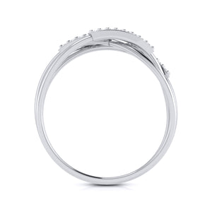 Platinum Diamond Ring for Women JL PT LR 100