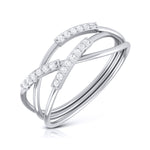 Load image into Gallery viewer, Platinum Diamond Ring for Women JL PT LR 100
