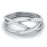 Load image into Gallery viewer, Platinum Diamond Ring for Women JL PT LR 100   Jewelove.US
