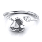 Load image into Gallery viewer, Platinum Diamond Ring for Women JL PT LR 101
