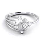 Load image into Gallery viewer, Platinum Diamond Ring for Women JL PT LR 105
