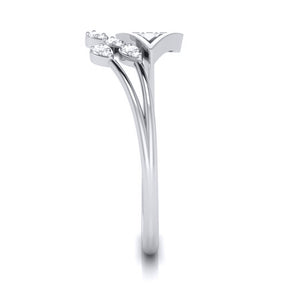 Platinum Diamond Ring for Women JL PT LR 106   Jewelove.US