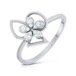 Load image into Gallery viewer, Platinum Diamond Ring for Women JL PT LR 107
