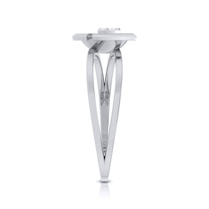 Platinum Diamond Ring for Women JL PT LR 108