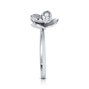 Platinum Diamond Ring for Women JL PT LR 111   Jewelove.US