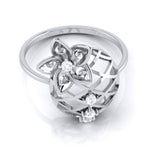 Load image into Gallery viewer, Platinum Diamond Ring for Women JL PT LR 114
