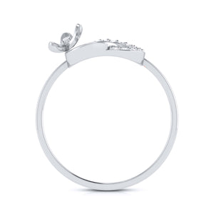 Platinum Diamond Ring for Women JL PT LR 116   Jewelove.US