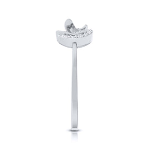 Platinum Diamond Ring for Women JL PT LR 116   Jewelove.US