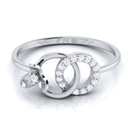 Load image into Gallery viewer, Platinum Diamond Ring for Women JL PT LR 116   Jewelove.US
